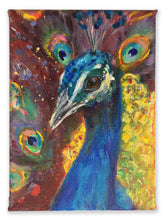 Load image into Gallery viewer, All-Eyes-On-You-LG-BirdsISpotted-no.13-paintlikeabirdsings-painting-birds-13x18cm-basis-on-white.jpg