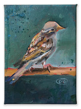 Load image into Gallery viewer, Jill-Sparrow-LG-LoveliesGems-paintlikeabirdsings-painting-birds-13x18cm-basis-2