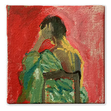 Load image into Gallery viewer, Live-model-sketching-LG-painting-miniature-people-5x5-cm-no.846-basis-on-white