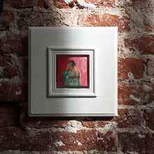 Load image into Gallery viewer, Live-model-sketching-LG-painting-miniature-people-5x5-cm-no.846-in frame-2