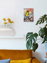 Load image into Gallery viewer, Petey-Pine-Warbler-LG-paintlikeabirdsings-painting-birds-13x18cm-interior-2