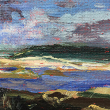Load image into Gallery viewer, chalky-coastline-LG-painting-miniature-landscape-5x5-cm-no.1074-basis