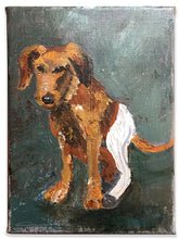 Load image into Gallery viewer, sad-dogs-2-LG-paintlikeabirdsings-painting-dogs-18x24cm-basis-on-white.jpg
