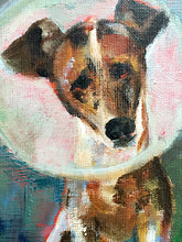 Load image into Gallery viewer, sad-dogs-3-LG-paintlikeabirdsings-painting-dogs-18x24cm-detail