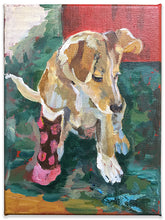 Load image into Gallery viewer, sad-dogs-5-LG-paintlikeabirdsings-painting-dogs-24x18cm-on-white.jpg