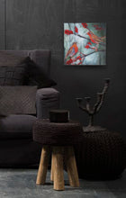 Load image into Gallery viewer, Let&#39;s Go-LG-LoveliesGems-painting-birds-25x25cm-interior-impression
