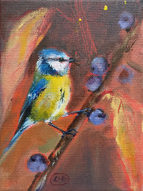 Little-Iconic-Lady-LG-BirdsISpotted-no.11-paintlikeabirdsings-painting-birds-13x18cm-basis