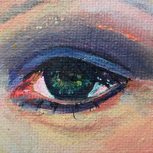 Look-Of-Love-LG-painting-miniature-people-5x5-cm-no.579-detail