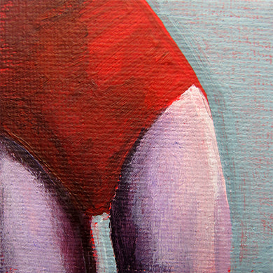 Red-Bathing-Suit-LG-painting-miniature-people-5x5-cm-no.578-basis