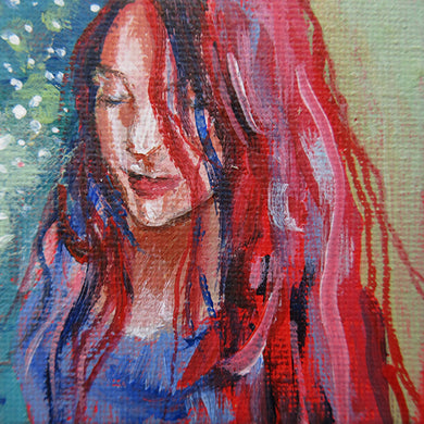 Starling-Anna-LG-painting-miniature-people-5x5-cm-no.1065-basis