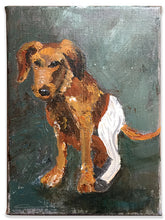Load image into Gallery viewer, sad-dogs-2-LG-paintlikeabirdsings-painting-dogs-18x24cm-basis-on-white.jpg
