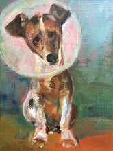 Load image into Gallery viewer, sad-dogs-3-LG-paintlikeabirdsings-painting-dogs-18x24cm-basis
